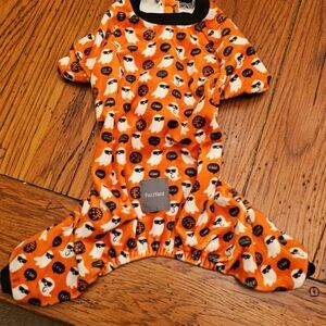 Fuzzyard Orange Halloween Dog Pajamas